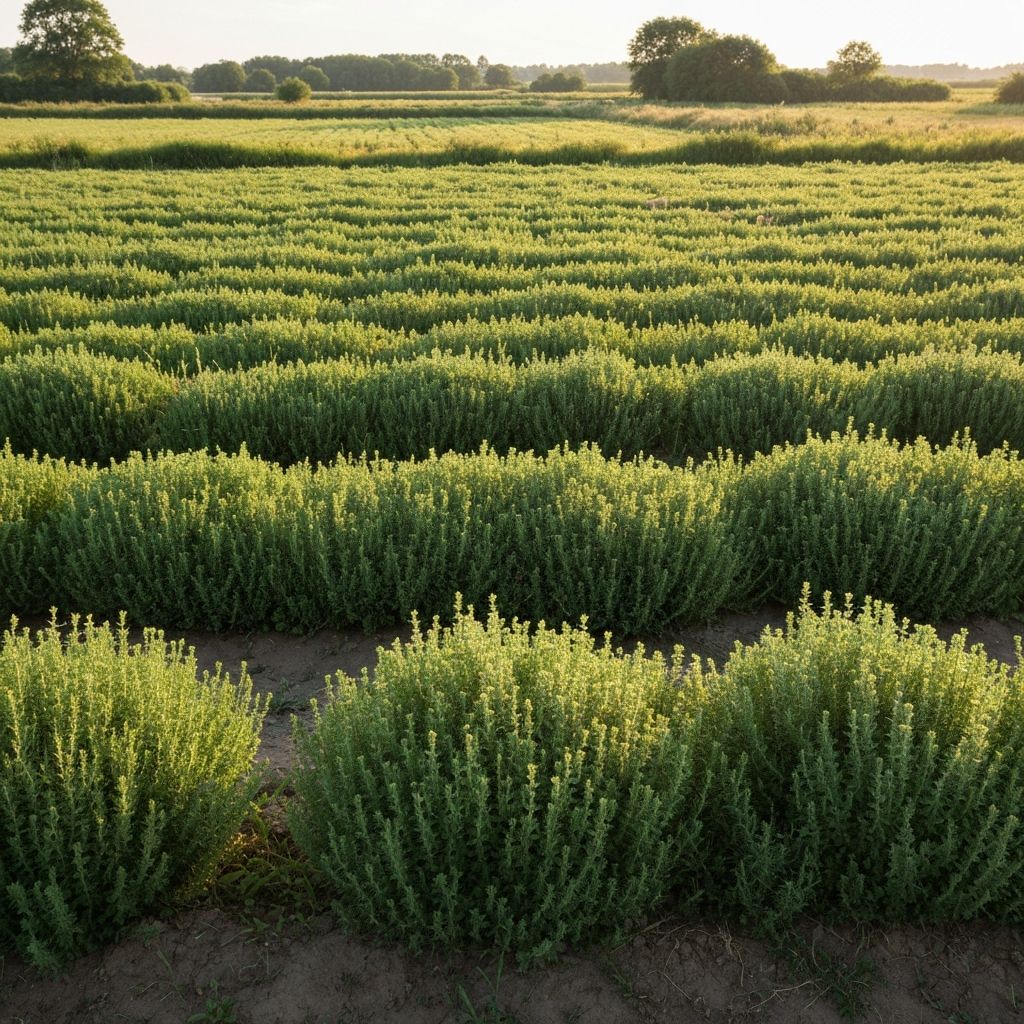 Natürlicher Kräuteranbau